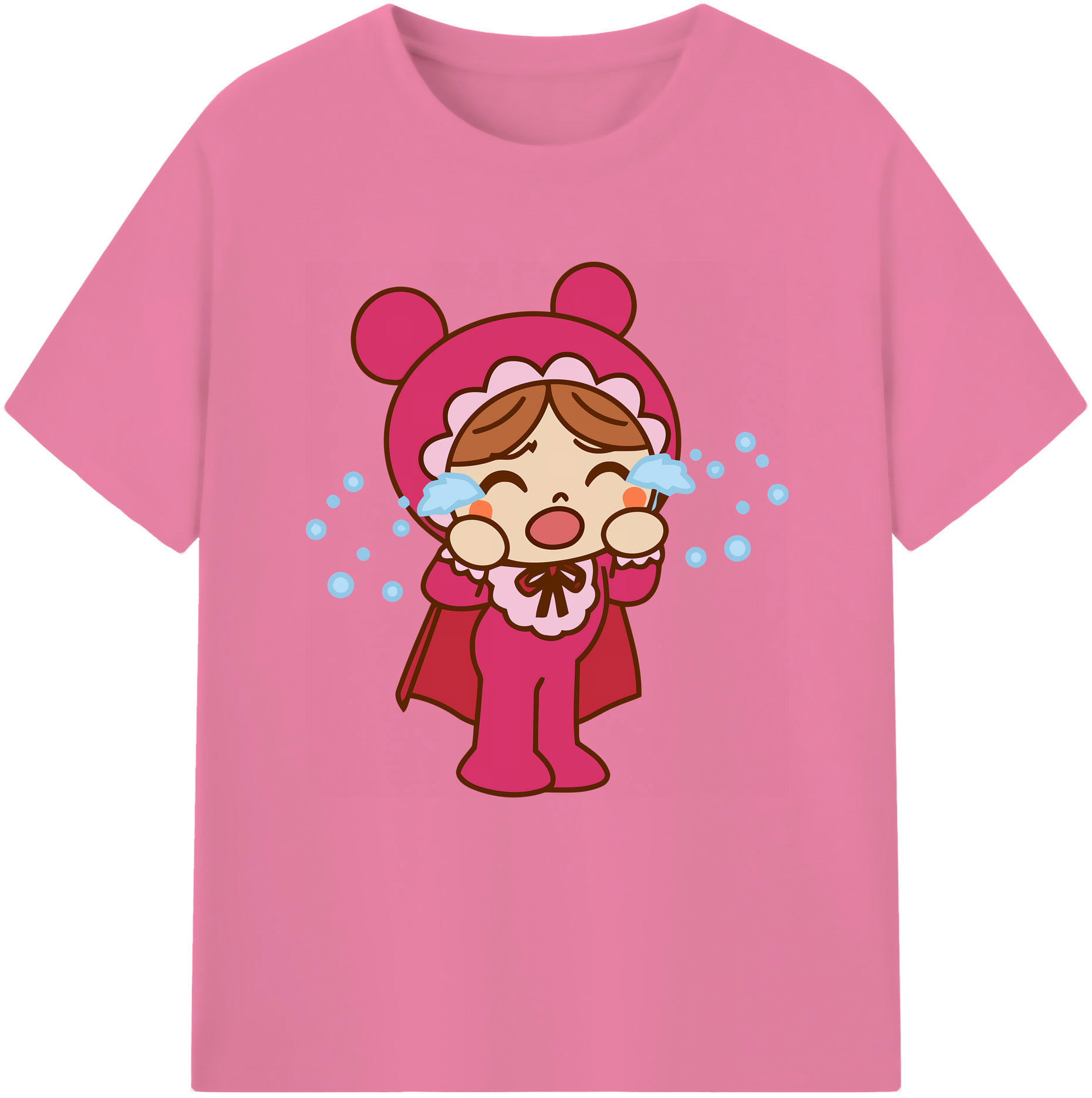 （画像用） アンパンマン Anpanman 綿100％半袖Tシャツ（フロントプリント）
